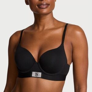Victoria's Secret Black Bra with Silver Accent